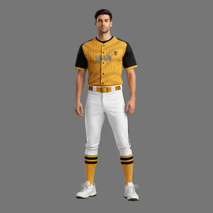 Golden Strike Baseball Uniform