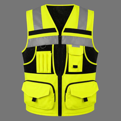 Reflective Safety Utility Vest