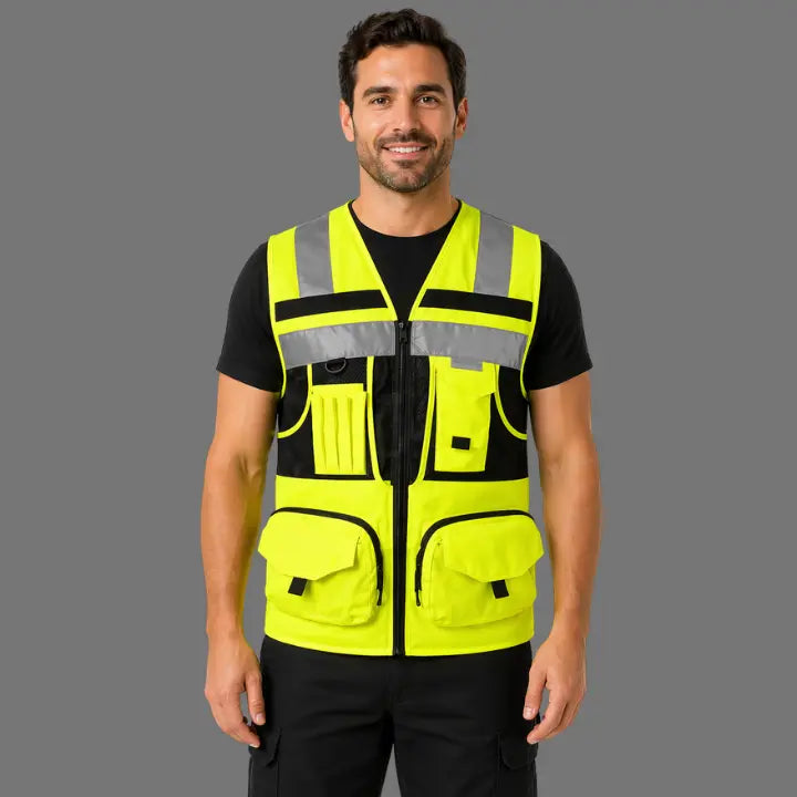 Reflective Safety Utility Vest