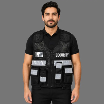 Reflective Security Work Vest