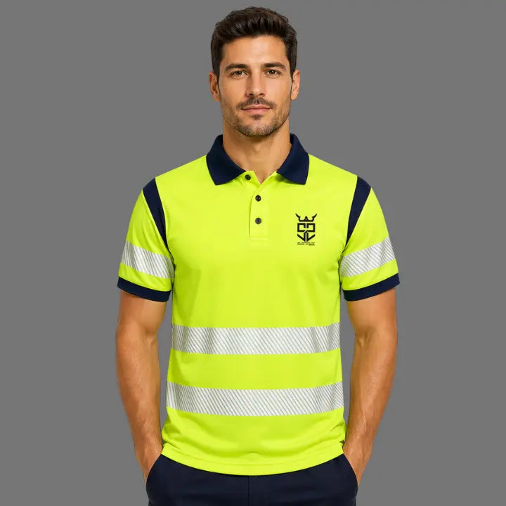Safety Reflective Work Polo